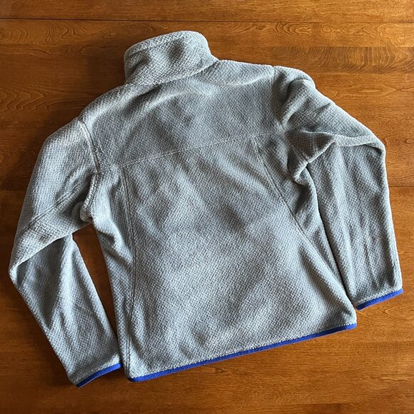 Patagonia gray and purple-blue Re-Tool pullover S - Picture 5 of 11